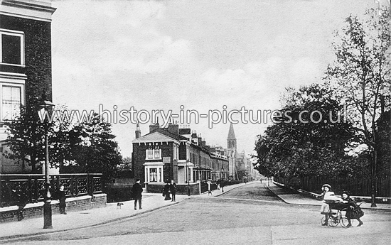 Katherine Road, East Ham, London. c.1909